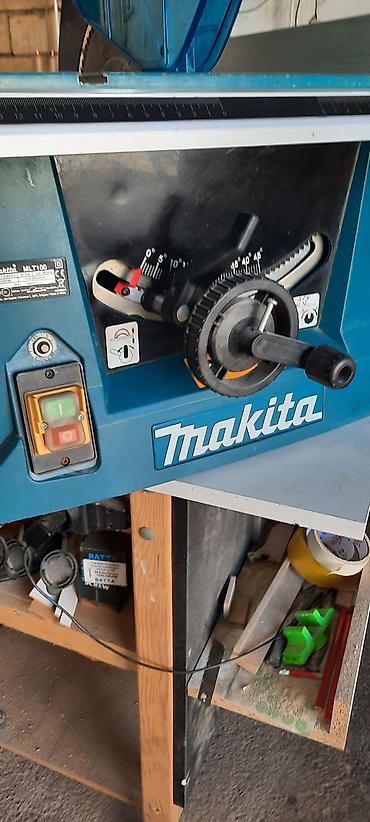elektrik əl mişarı: Makita MLT100 stolüstü dairəvi mişar Texniki göstəricilər: - — 2