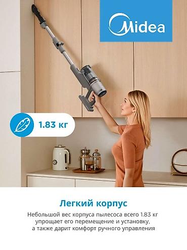 p9: Вертикальный пылесос Midea VSS P9 PRO с насадкой-щеткой для — 5