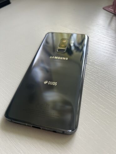 Samsung: Samsung Galaxy S9 Plus, Б/у, 128 ГБ, цвет - Голубой, 2 SIM