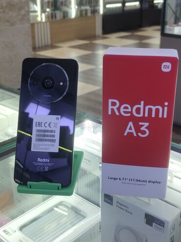 Xiaomi: Xiaomi, Redmi A2 Plus, Новый, 128 ГБ, цвет - Черный, В рассрочку, 2 SIM