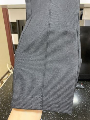 Şalvarlar: Klassik qadin salvari qara reng 42 razmer payiz qis fesli ucun cekisi — 4