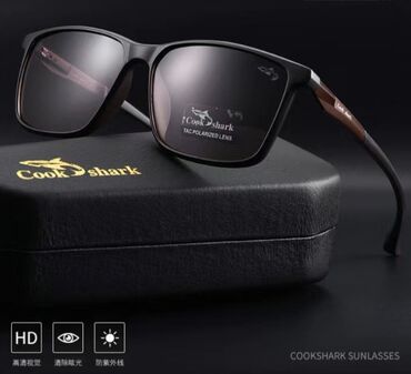 green coffee chrome: Новые солнцезащитные очки cook shark (оригинал)