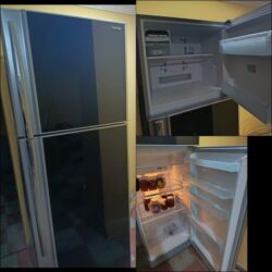 baku electronics toster: Б/у 2 двери Холодильник Продажа, цвет - Черный