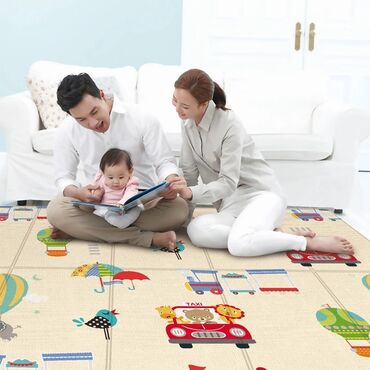 игровой коврик: Детский коврик Новый, Противоударный, 200 * 180, Прямоугольный