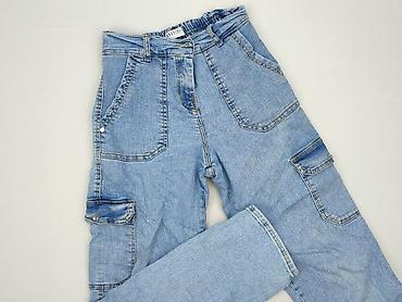 pull and bear cargo: Spodnie jeansowe, 14 lat, 164, stan - Bardzo dobry — 1