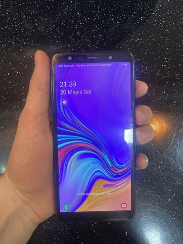 Samsung: Samsung Galaxy A7, 64 GB, Barmaq izi, Face ID