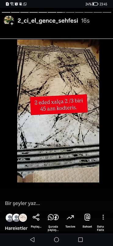 qarabağ haqqında şəkillər: Xalça Dekorativ, Kredit yoxdur — 1
