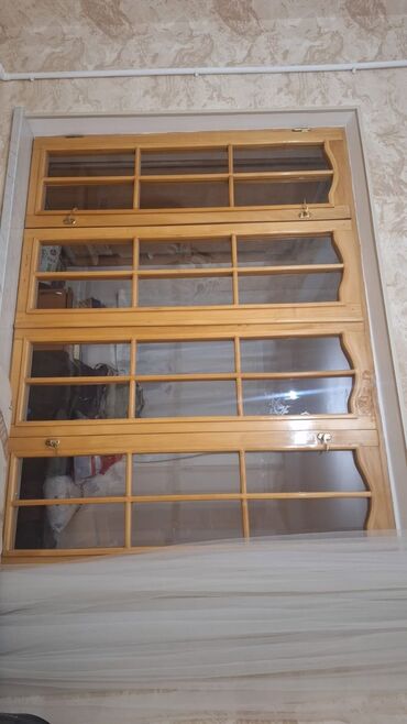 Barmaqlıqlar: Pencere 35 azn satilir‼️olcu 2.04×1.54 sm unvan ehmedli kod7696 sekine