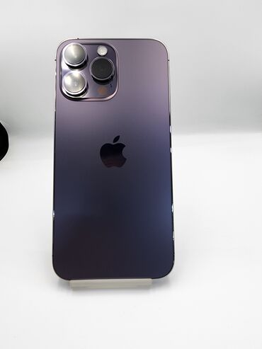 Apple iPhone: IPhone 14 Pro Max, Б/у, 256 ГБ, Deep Purple, Защитное стекло, Чехол, В рассрочку, 88 %