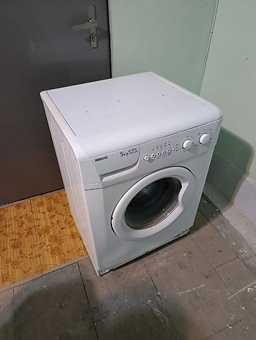 plesteshin 5: Paltaryuyan maşın Beko, 5 kq, İşlənmiş, Avtomat, Qurutma var — 1