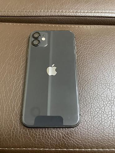 Apple iPhone: IPhone 11, Б/у, 64 ГБ, Черный, Чехол, 74 % — 7