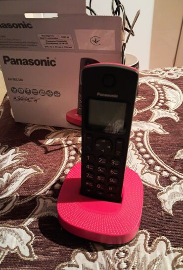 Stasionar telefonlar: Stasionar telefon Panasonic, Simsiz — 1