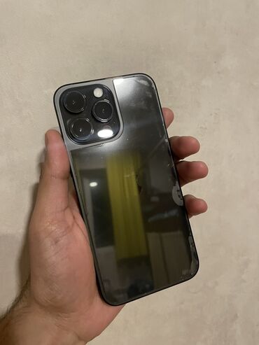 irşad telecom iphone 11 pro max 256 gb: IPhone 14 Pro Max, Qara, Face ID