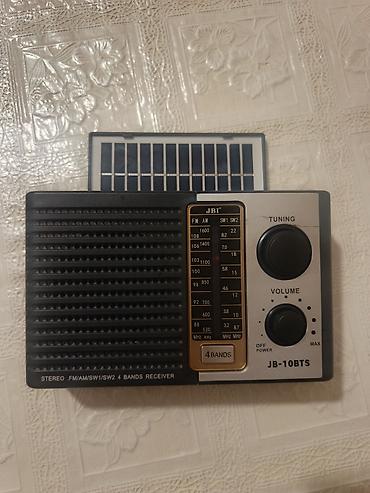 irşad iphone 13: JB1 JB-10BTS portativ 4 diapazonlu radio Xüsusiyyətlər: - — 1