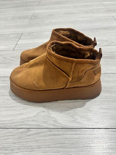 vans ayaqqabi: Qadın qısa boğaz qış ayaqqabısı – şabalıd/qəhvəyi rəng 40 ölçü Heç — 3