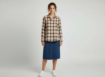 koszula makłowicz: Women`s shirt, size L