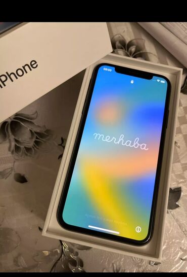 Apple iPhone: IPhone X, 64 GB, Zəmanət, Sənədlərlə