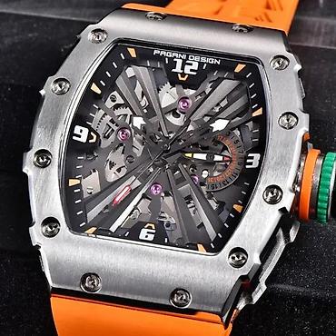 Ručni satovi: Pagani Design PD-1738 -Narandzasta- Richard Mille Homage Potpuno nov — 3