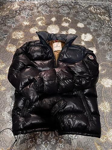 Сырт кийим: Пуховик Moncler, уни - Модель: классический пуховик-дутик с крупной — 1
