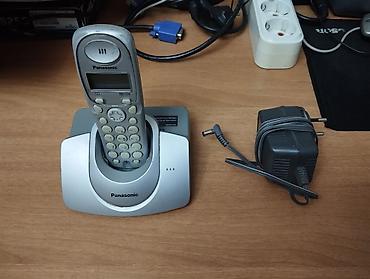telefon duyməli: Stasionar telefon Panasonic, Simsiz, İşlənmiş, Ödənişli çatdırılma — 2