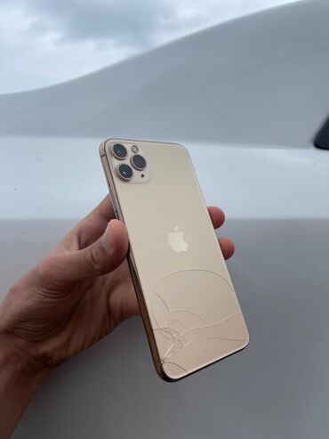 ucuz iphone 13: IPhone 11 Pro Max, 64 GB, Qızılı