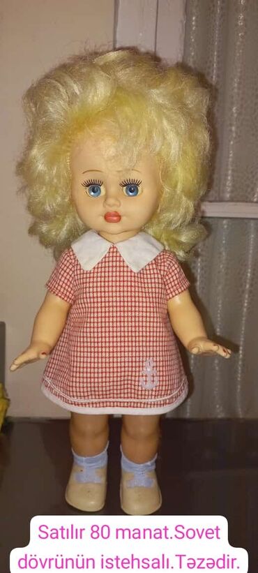 Oyuncaqlar: Satılır 25 manat.Sovet dövrünün istehsalı.Təzədir — 10