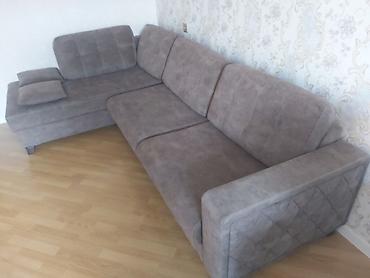 divan çarpayı: Künc divan, İşlənmiş, Açılan, Bazalı, Vеlur parça — 2