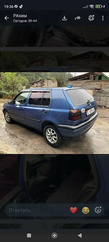 Volkswagen: Volkswagen Golf: 1994 г., 1.8 л, Автомат, Бензин, Хэтчбэк — 6
