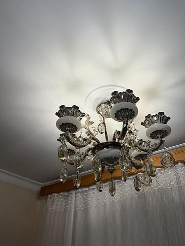 İşıqlandırma: Çılçıraq, 10 və daha çox lampa, Metal — 2