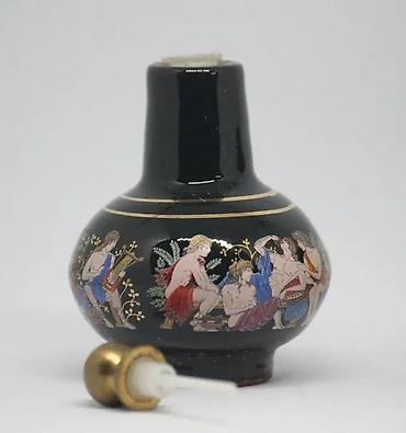 Stare vaze i dekor: MIRISNICE minijaturne grčke keramičke bočice za parfem. Ručna izrada — 7