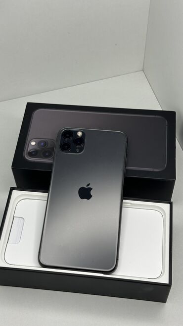 айфон даром: IPhone 11 Pro Max, Б/у, 256 ГБ, Space Gray, Коробка, 85 %