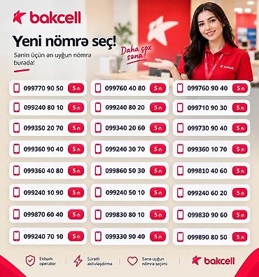 bakcell xususi internet paketleri: Bakcell – Yeni nömrə seçimi Sənin üçün ən uyğun nömrəni Bakcell-dən — 1
