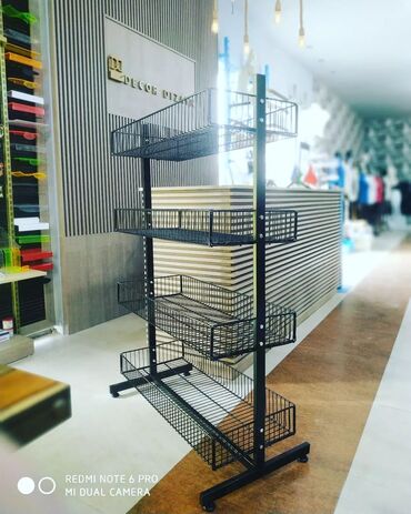 Setka vitrinləri: Dayaqlar səbətli (sizin malla uyğun) (sifarişlə hazırlanır) Qiymət — 9