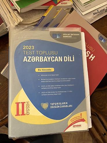 Testlər: Heresi 3 manata düşür 2023 Test Toplusu – Azərbaycan dili və İngilis — 2