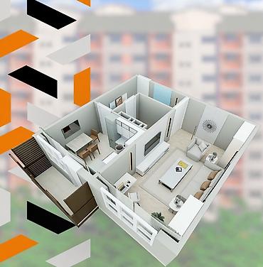 2 комнаты, 48 м², Городское ГАИ 108 серия, 4 этаж, ПСО (под самоотделку)