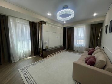 квартира в районе кызыл аскер: 3 комнаты, 104 м², Элитка, 4 этаж, Дизайнерский ремонт