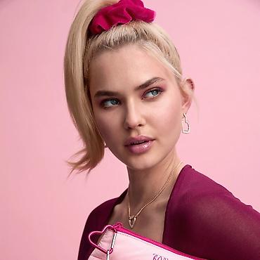 sac rezini: Cibli saç aksesuarı – iri, yumşaq “scrunchie” - Material: məxməri — 4