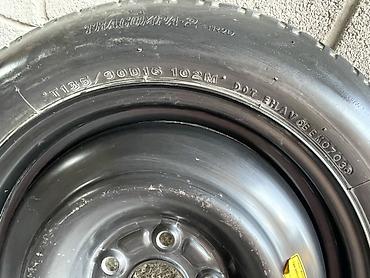 bmw e93: Запасное колесо-докатка Bridgestone на стальном диске — 2