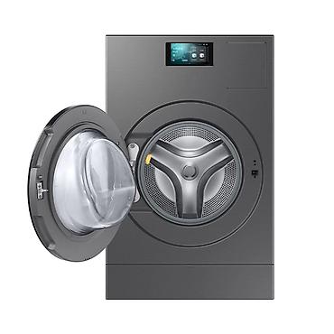 dulipu machine: Стиральная машина с сушкой Samsung WD18DB8995BZLD - Загрузка: стирка — 3