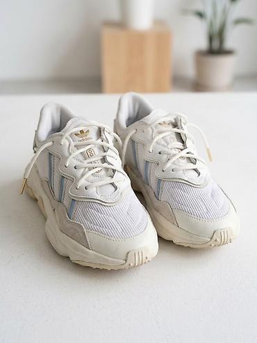бут кийим кышкы: Эркектердин кроссовкасы, 42.5, Adidas Originals, Жаңы, түсү - Ак, Өзү алып кетүү, Акылуу жеткирүү — 2