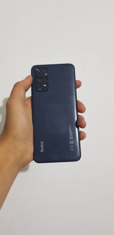 телефоны редми нот 11: Redmi, Redmi Note 11, Колдонулган, 128 ГБ, түсү - Кара, 2 SIM