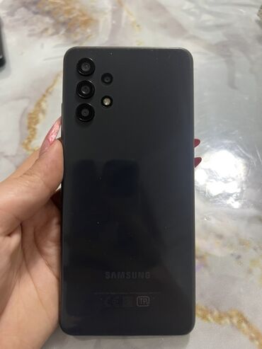 Samsung: Samsung Galaxy A32, 64 GB, rəng - Qara, Barmaq izi