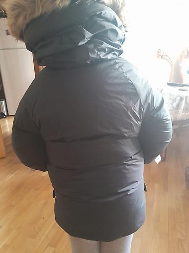 zıp zıp: Uşaq üçün qara rəngli qış gödəkçəsi 4-5 yaş - Model: qalın, şişmə — 2