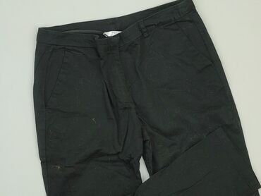 legginsy damskie czarne nieprześwitujące: Material trousers, M (EU 38), condition - Good