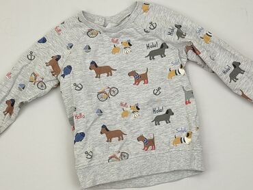 kurtki zimowe chłopięce 170 4f: Sweatshirt, H&M, 1.5-2 years, 86-92 cm, condition - Good