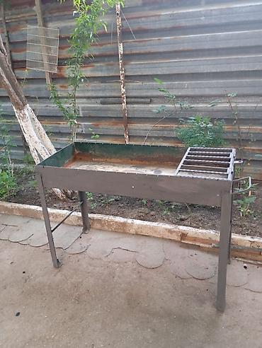 barbekü: Metall manqal və ızgara kombinə modeli salam xeyfiyetli duzeltdilib — 2