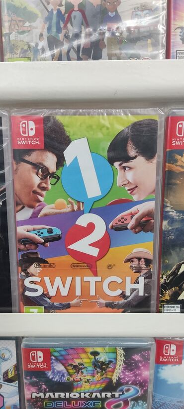 nintendo swich: Nintendo switch üçün 1 2 switch oyun diski. Tam original