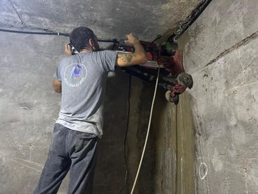 Beton işləri: Beton kəsmə beton deşmə xidməti Karot - HILTI DD 200 / 350 ilə 25 ° — 28