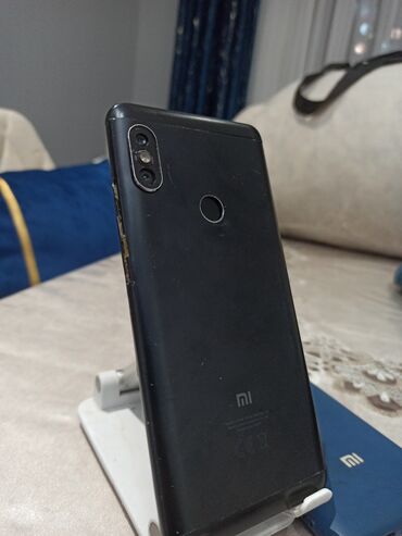 ikinci əl soyuducular: Redmi Note 5 Pro, 32 ГБ, цвет - Черный, Битый, Сенсорный, Отпечаток пальца