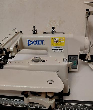 Tikiş maşınları: Yeni elektron DOIT sənaye tikiş maşını – masa və pedal ilə DOIT — 1